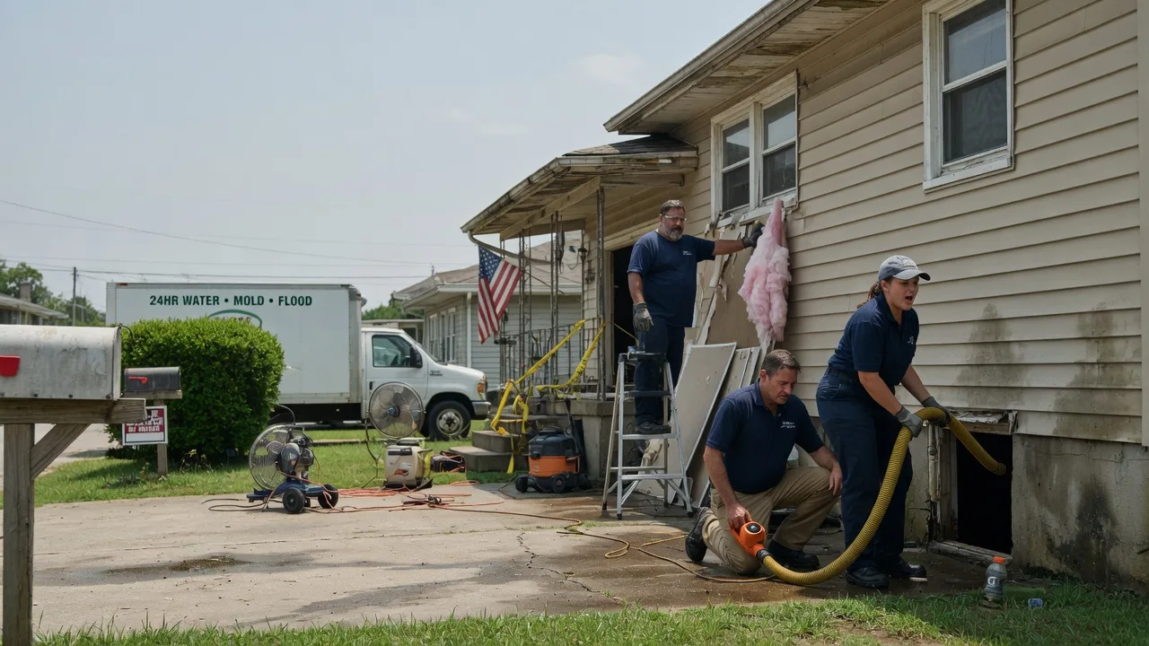 Water Damage Repair in Upland, NE near me